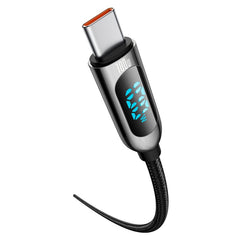Baseus Display Fast Charging Data Cable Type-C To Type-C 100W (CATSK-B01)