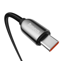 Baseus Display Fast Charging Data Cable Type-C To Type-C 100W (CATSK-B01)