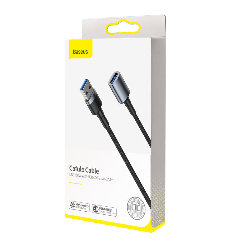 Baseus Cafule USB 3.0 Male To USB 3.0 Female Extension Data Cable (CADKLF-B0G)