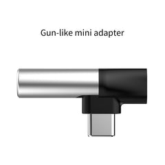 Baseus L41 Type-C To Type-C Female + 3.5 mm Female Audio Connector Splitter