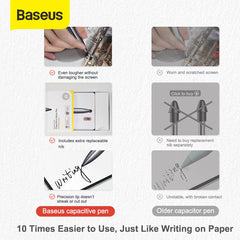 Baseus Square Line Capacitive Stylus Pen | Anti-Misoperation for Ipad Pro (ACSXB-A0G)