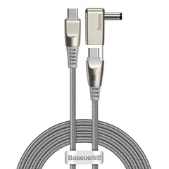 Baseus Flash Series Data Cable With Type-C To C+Dc 100W 2M Grey(CA1T2-B0G)