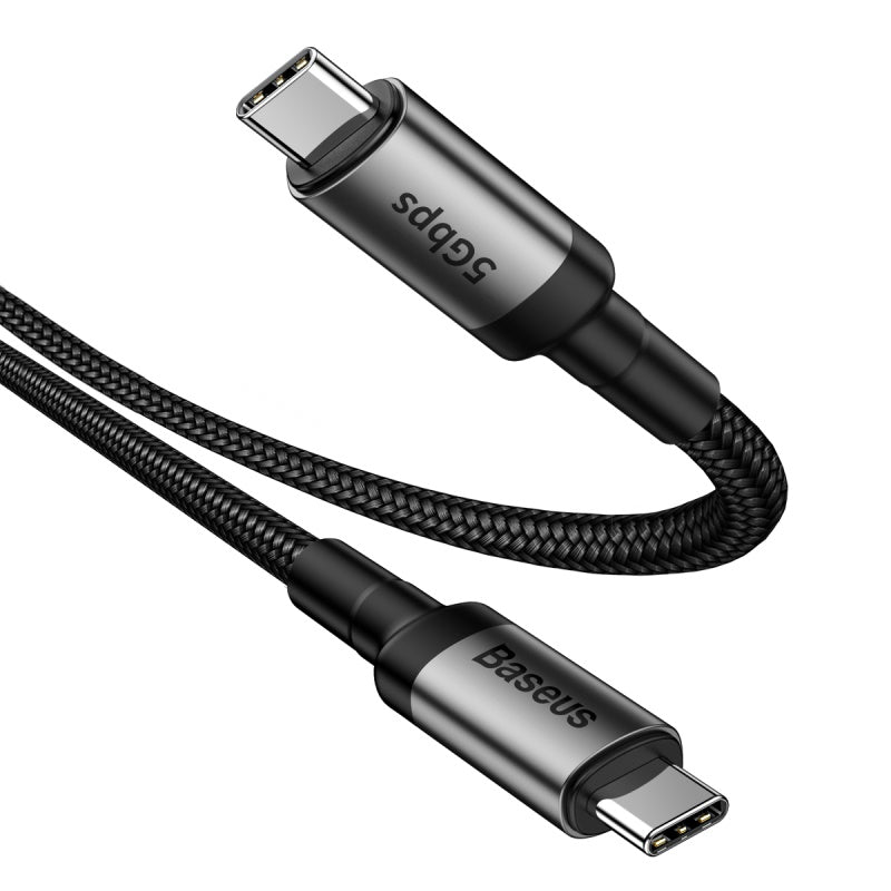 Baseus Cafule Series Cable Type-C Pd3.1 Gen2 100W (20V/5A) 1M CATKLF-SG1