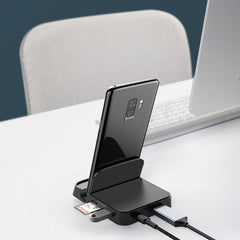 Baseus Mate USB-C DeX Mode Docking Station | Type-C Hub with HDMI, USB, PD, SD/TF | Supports Samsung Galaxy S9, S10, S20, S21, S22, S22+ and S22 Ultra,S23,S24 series,S25 & S25 Ultra (CAHUB-AT01)