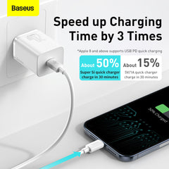 Baseus Super Si Quick Charger 1C 20W US Plug