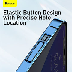 Baseus Glitter Phone Case for iPhone 12/12 Pro 6.1inch 2020 Blue (WIAPIPH61P-DW03)