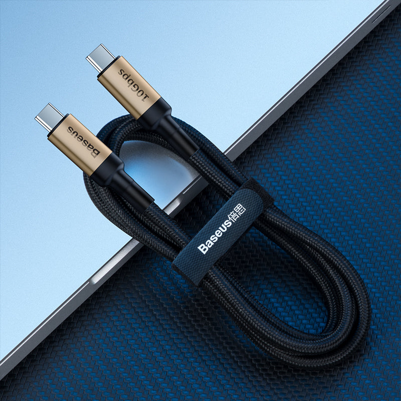 Baseus Cafule Series Cable Type-C Pd3.1 Gen2 100W (20V/5A) 1M CATKLF-SG1