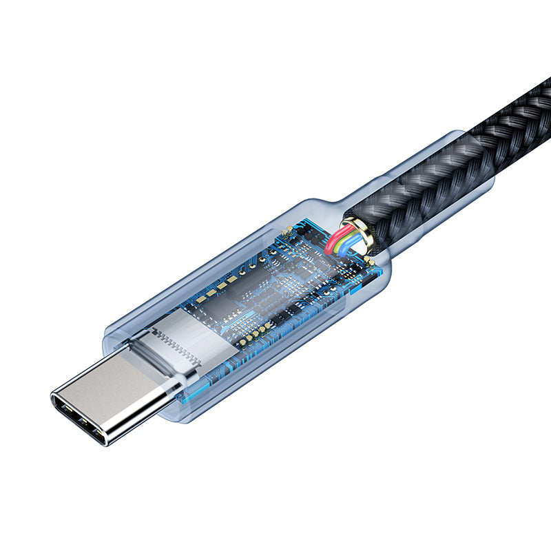 Baseus Cafule Series Cable Type-C Pd3.1 Gen2 100W (20V/5A) 1M CATKLF-SG1