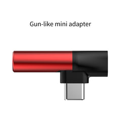 Baseus L41 Type-C To Type-C Female + 3.5 mm Female Audio Connector Splitter
