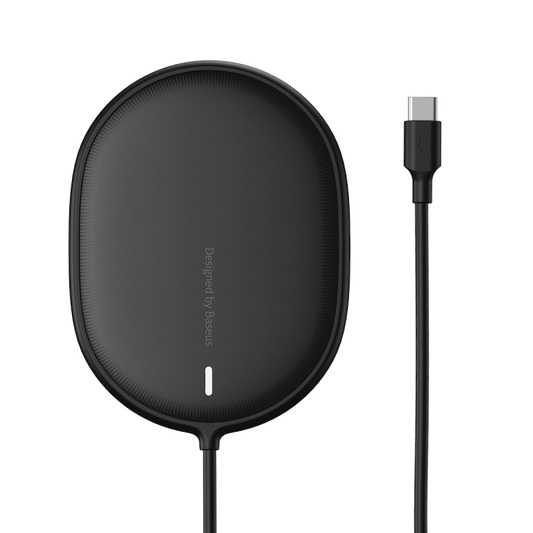 Baseus Light Magnetic Wireless Charger(Suit for iPhone 12 With Type-C Cable 1.5M)