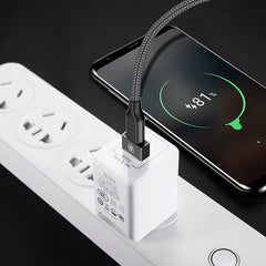 Baseus Exquisite USB Male To Type-C Female Adapter Converter Black (CATJQ-A01)