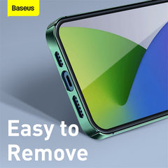 Baseus Glitter Phone Case for iPhone 12 Pro Max 6.7inch 2020 Green (WIAPIPH67N-DW06)