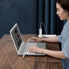 Baseus Flash Series Data Cable With Type-C To C+Dc 100W 2M Grey(CA1T2-B0G)