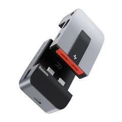 Baseus Armor Age Type-C Bracket Multifunctional Hub Adapter Space Gray (CAHUB-AJ0G)