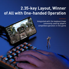 Baseus Gamo One-Handed Gaming Keyboard Black (GMGK01-01)