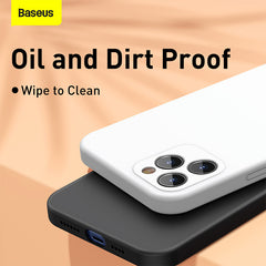 Baseus Liquid Silica Gel Protective Case for iPhone 12 2020 Models (WIAPIPH61P-YT01)