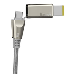 Baseus Flash Series Data Cable With Type-C To C+Dc 100W 2M Grey(CA1T2-B0G)