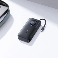 Baseus Free2Pull Power Bank with Retractable Cable 10000mAh 30W Cosmic Black