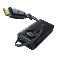 Baseus Free2Pull Power Bank with Retractable Cable 10000mAh 30W Cosmic Black