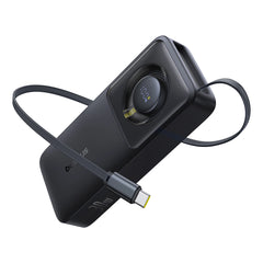 Baseus Free2Pull Power Bank with Retractable Cable 10000mAh 30W Cosmic Black