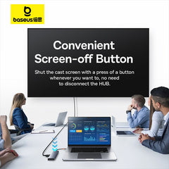 Baseus UltraJoy Series7-Port HUB Docking Station -B00052803811-00