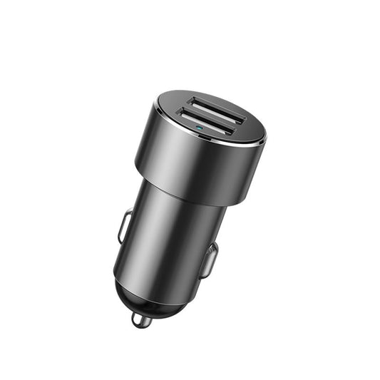 Baseus Car Charger Splitter 2x USB 3.1A 17W + 2x Cigarette Lighter Socket 80W black (CRDYQ-01)