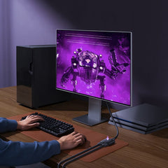 Baseus AirJoy Series 2-in-1 Bidirectional HDMI Switch - Cluster Black-B01331105111-00