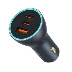Baseus Golden Contactor Pro GaN Fast Charging Car Charger 65W 2C+U- C00035202841-00
