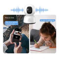 Baseus Security P1 Lite Indoor Camera 2K White EU-S0TV002132