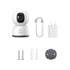 Baseus Security P1 Lite Indoor Camera 2K White EU-S0TV002132