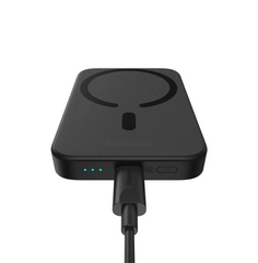 Baseus Magnetic Mini Wireless Fast Charge Power bank 6000mAh 20W Overseas Editionc with Type-C to Type-C cable 60W 20V/3A 30cm Black (PPCX100401)