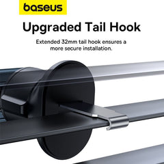 Baseus Magnetic Car Phone Holder MagPro Magafe Compatible (Black) C40161200121-00