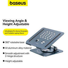 Baseus UltraStable Pro SeriesRotatable And Foldable Laptop Stand- B10059900811-00