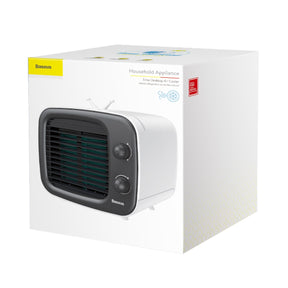 Baseus Time Desktop Evaporative Cooler Fan Windmill Air-Cooler Ice Water White+Black (CXTM-21)