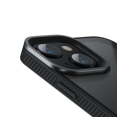 Baseus Crystal Phone Case for iPhone 13 Transparent - Black (ARJT000001)