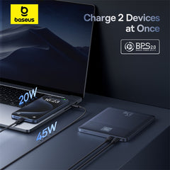 Baseus Blade2 Fast-Charging Power Bank with Digital Display Intelligent Edition 12000mAh 65W Canyon Coral