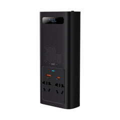 Baseus IGBT Power Inverter 300W (220V CN/EU ) Black-CGNB010101