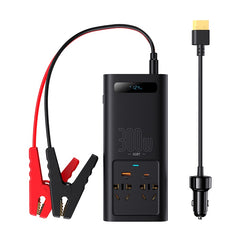 Baseus IGBT Power Inverter 300W (220V CN/EU ) Black-CGNB010101