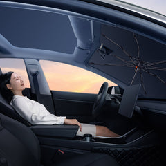 Baseus Car CoolRide Windshield Sun Shade Umbrella Lite Small Black-CRKX000001