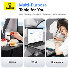 Baseus MagPro II Versatile Car Mount for Backseat Headrests Cosmic Black-C40272901121-00