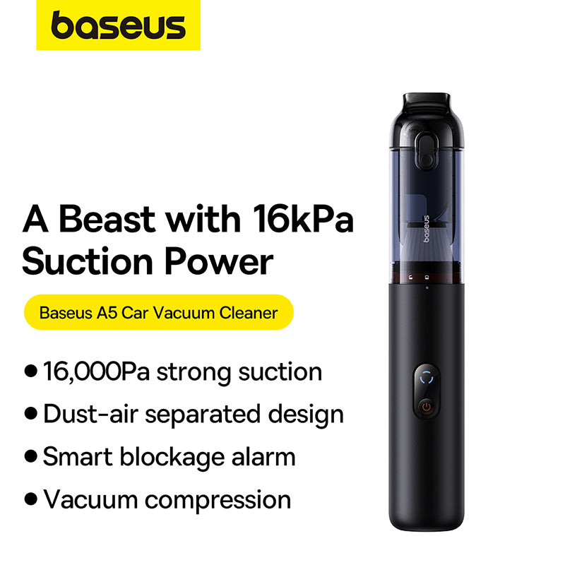 Baseus A5 Car Vacuum Cleaner C30459500111-00