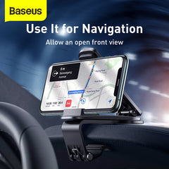 Baseus Big Mouth Pro Car Mount（Applicable to centre console）Black-SUDZ-A01
