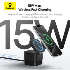 Baseus MagPro 2-in-1 Magnetic Holder 25W Cosmic Black