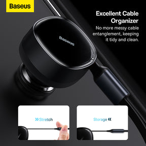 Car charger Car Charger Baseus Enjoyment with cable USB-C, 33W (Black)-C00035500111-00