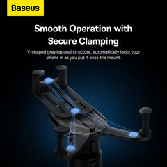 Baseus Stable Gravitational Wireless Charging Car Mount Pro 15W (Air Outlet Version) Black