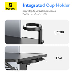 Baseus MagPro II Versatile Car Mount for Backseat Headrests Cosmic Black-C40272901121-00