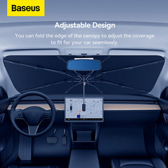 Baseus Car CoolRide Doubled-Layered Windshield Sun Shade Umbrella C20656100111-00