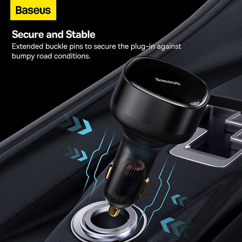 Car charger Car Charger Baseus Enjoyment with cable USB-C, 33W (Black)-C00035500111-00