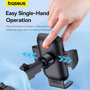 Baseus Clamp-Type Phone Holder Ultra Control Go Series (Suction Cup Version) – Cluster Black-C40361600111-00