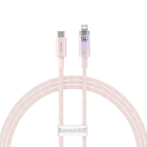 Baseus Explorer Series Fast Charging Cable with Smart Temperature Control Type-C to iP 20W